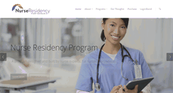 Desktop Screenshot of nurseresidency.org