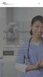 Mobile Screenshot of nurseresidency.org